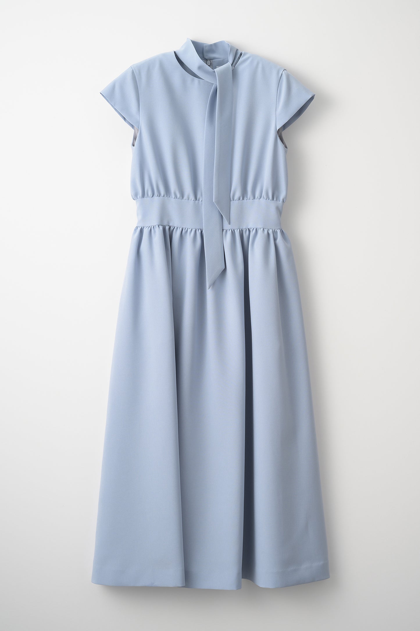 Tea time shirt dress(Blue)
