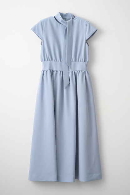 Tea time shirt dress(Blue)