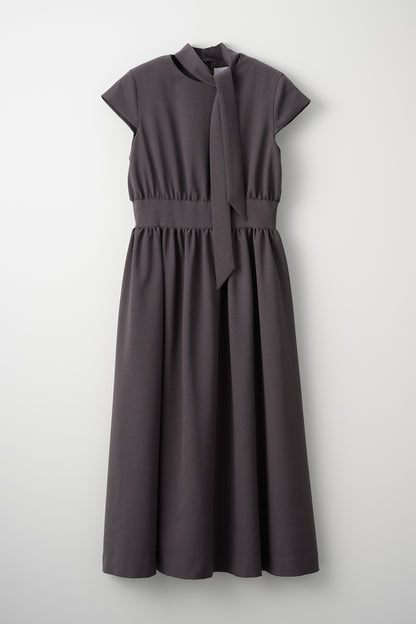 Tea time shirt dress(Gray)