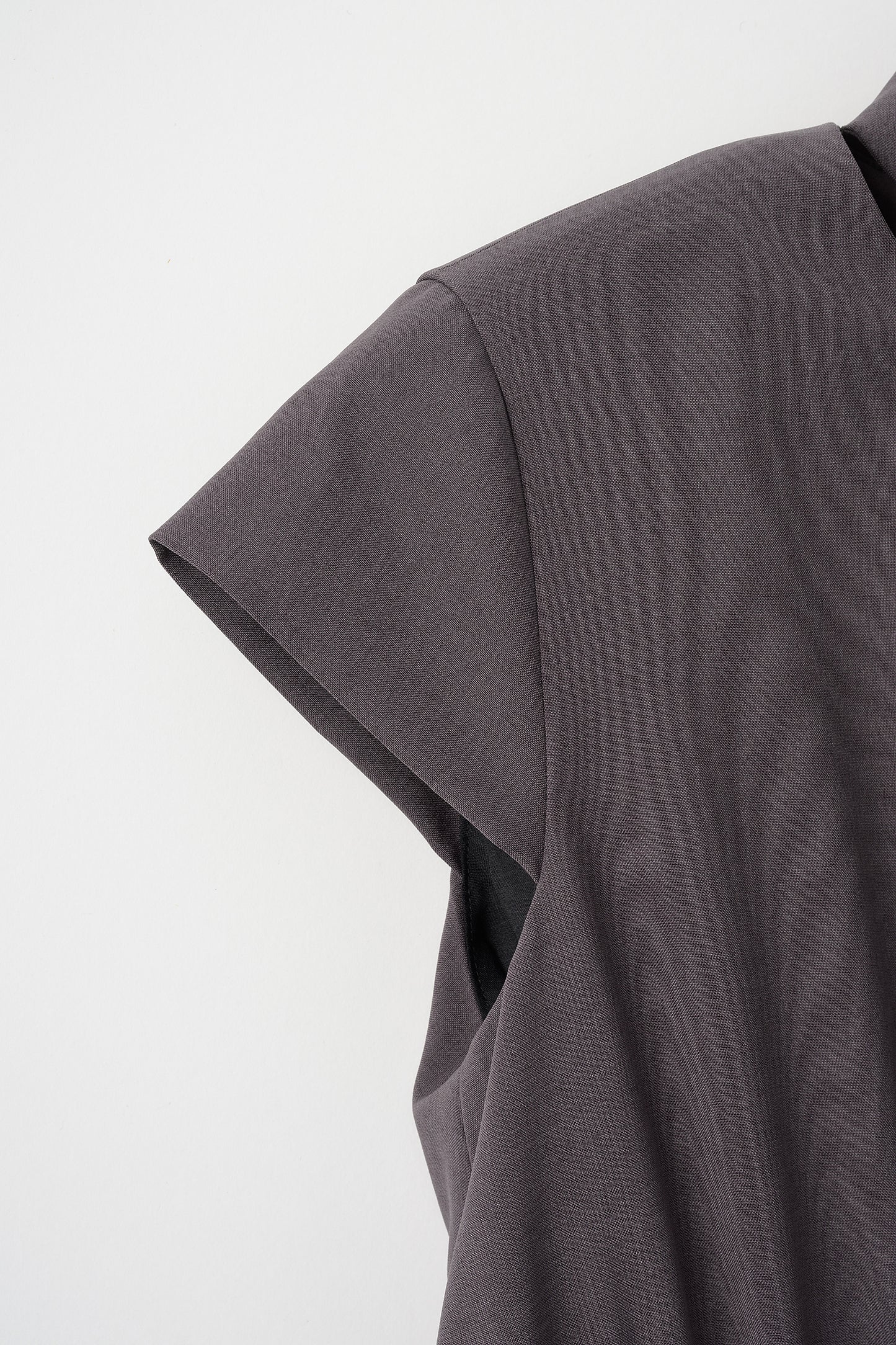 Tea time shirt dress(Gray)