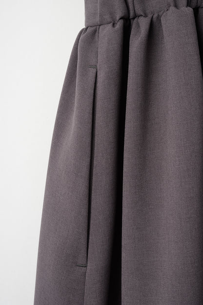 Tea time shirt dress(Gray)