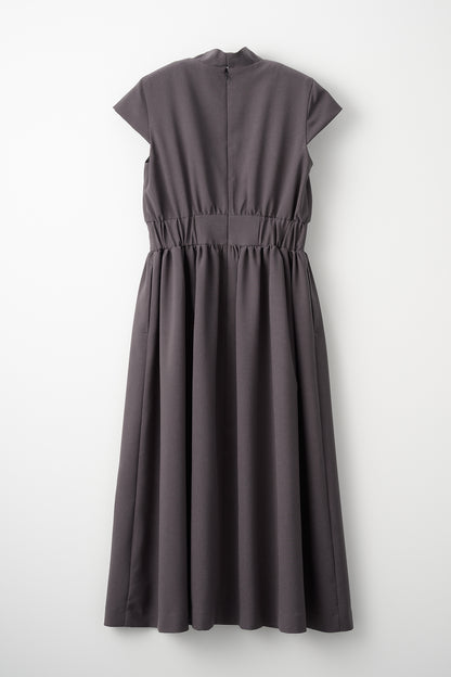 Tea time shirt dress(Gray)