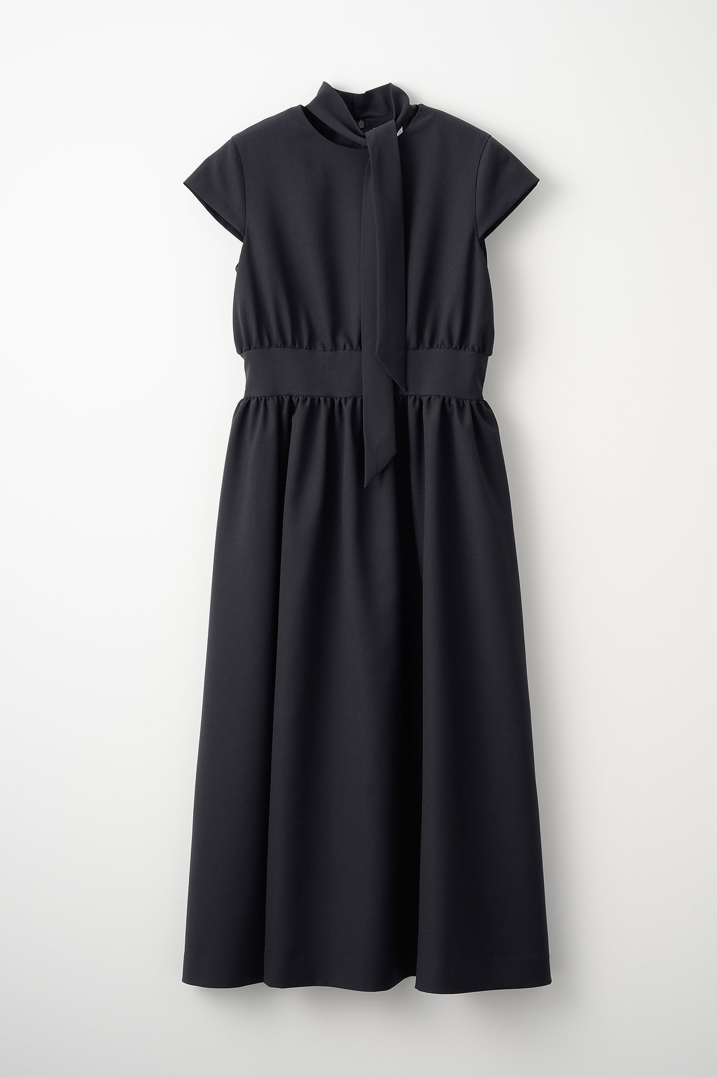 Tea time shirt dress(Navy)