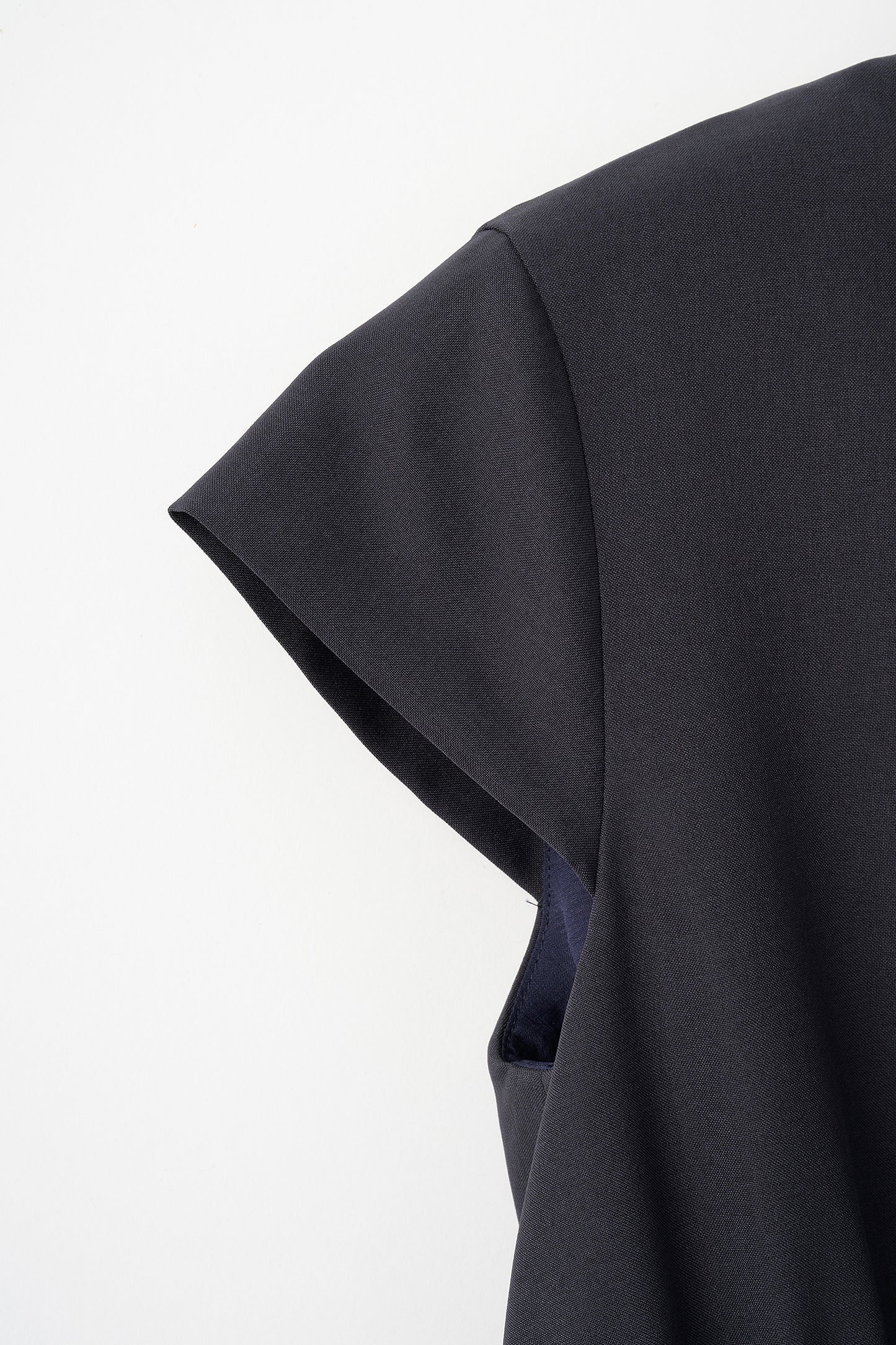 Tea time shirt dress(Navy)