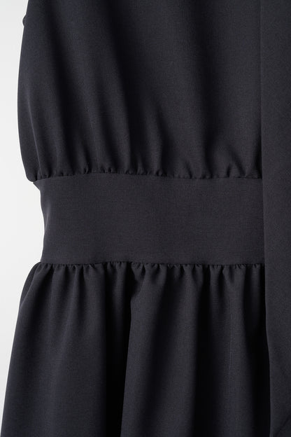 Tea time shirt dress(Navy)