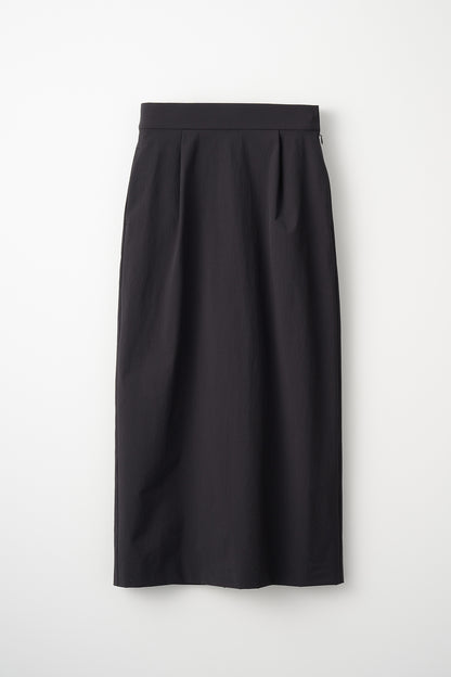 Tailored peplum skirt(Black)