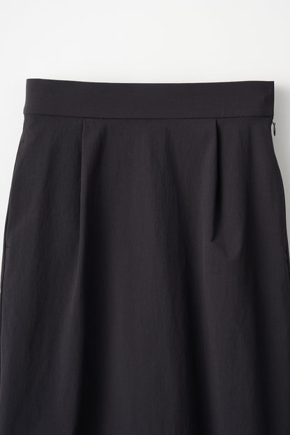 Tailored peplum skirt(Black)