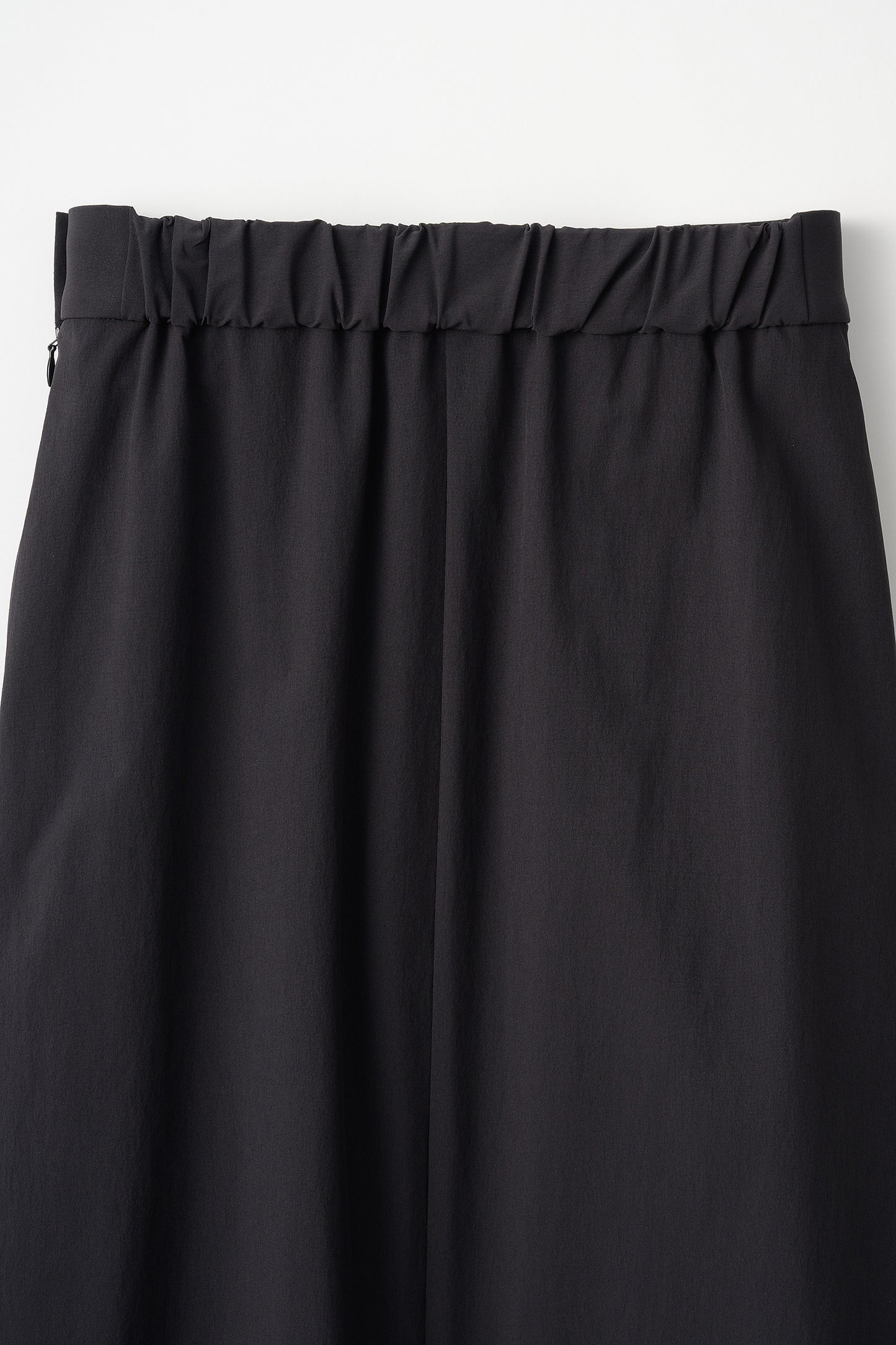 Tailored peplum skirt(Black)