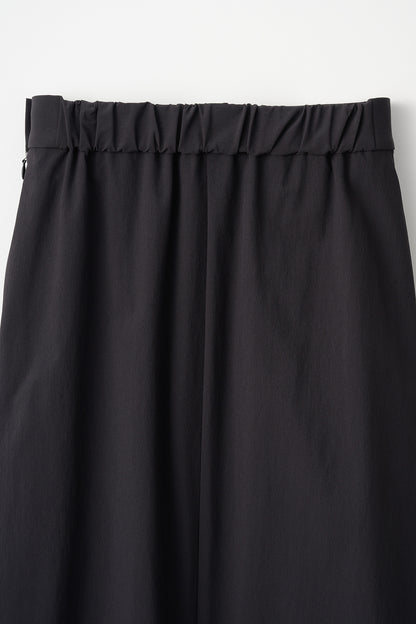 Tailored peplum skirt(Black)