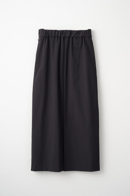 Tailored peplum skirt(Black)