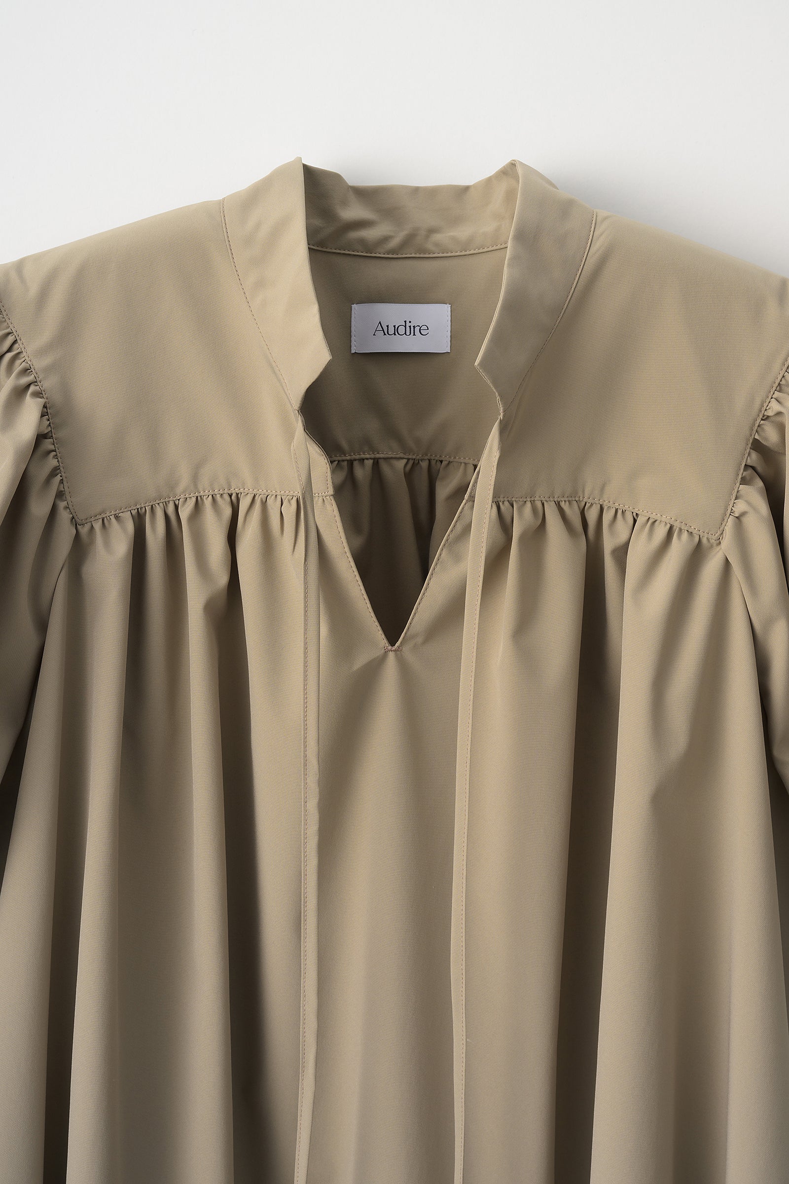 All weather dress(Beige) – Audire