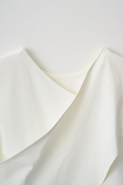 Tasuki flare tops(White)