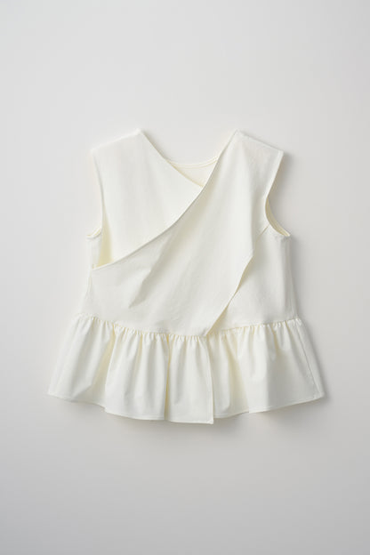Tasuki flare tops(White)