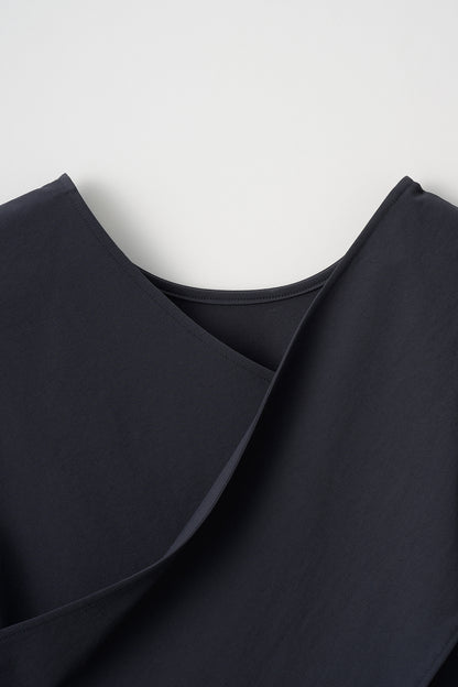 Tasuki flare tops(Navy)