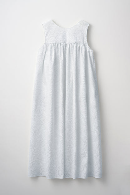 Hashigo ribbon dress(White)