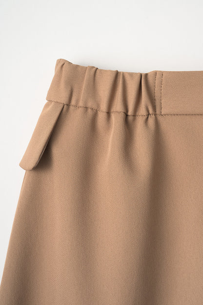 Frame trad skirt(Camel)