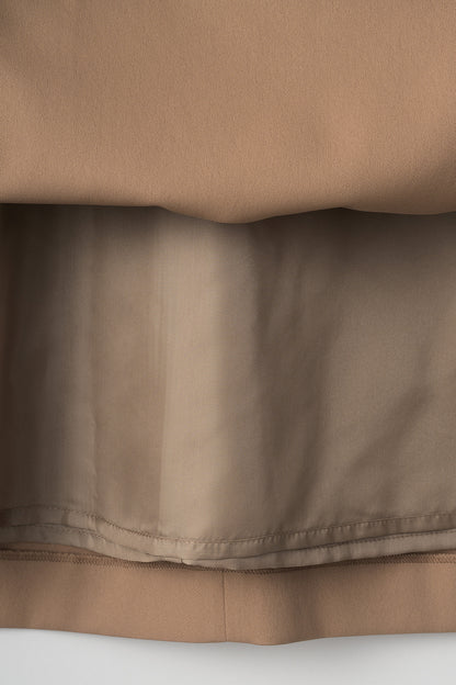 Frame trad skirt(Camel)