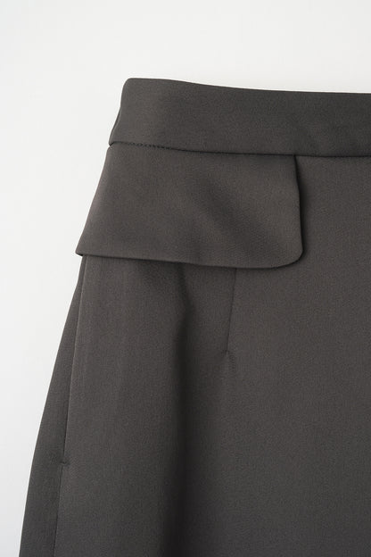 Frame trad skirt(Charcoal)