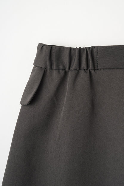 Frame trad skirt(Charcoal)