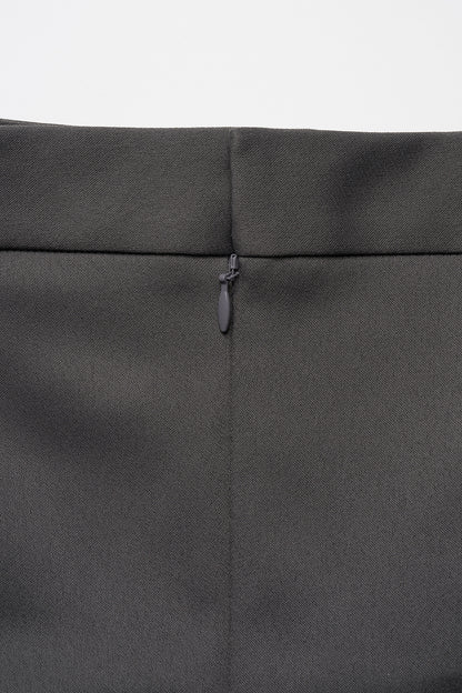 Frame trad skirt(Charcoal)