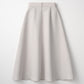 Bouquet grosgrain circular skirt(Beige)