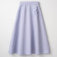 Bouquet grosgrain circular skirt(Blue gray)