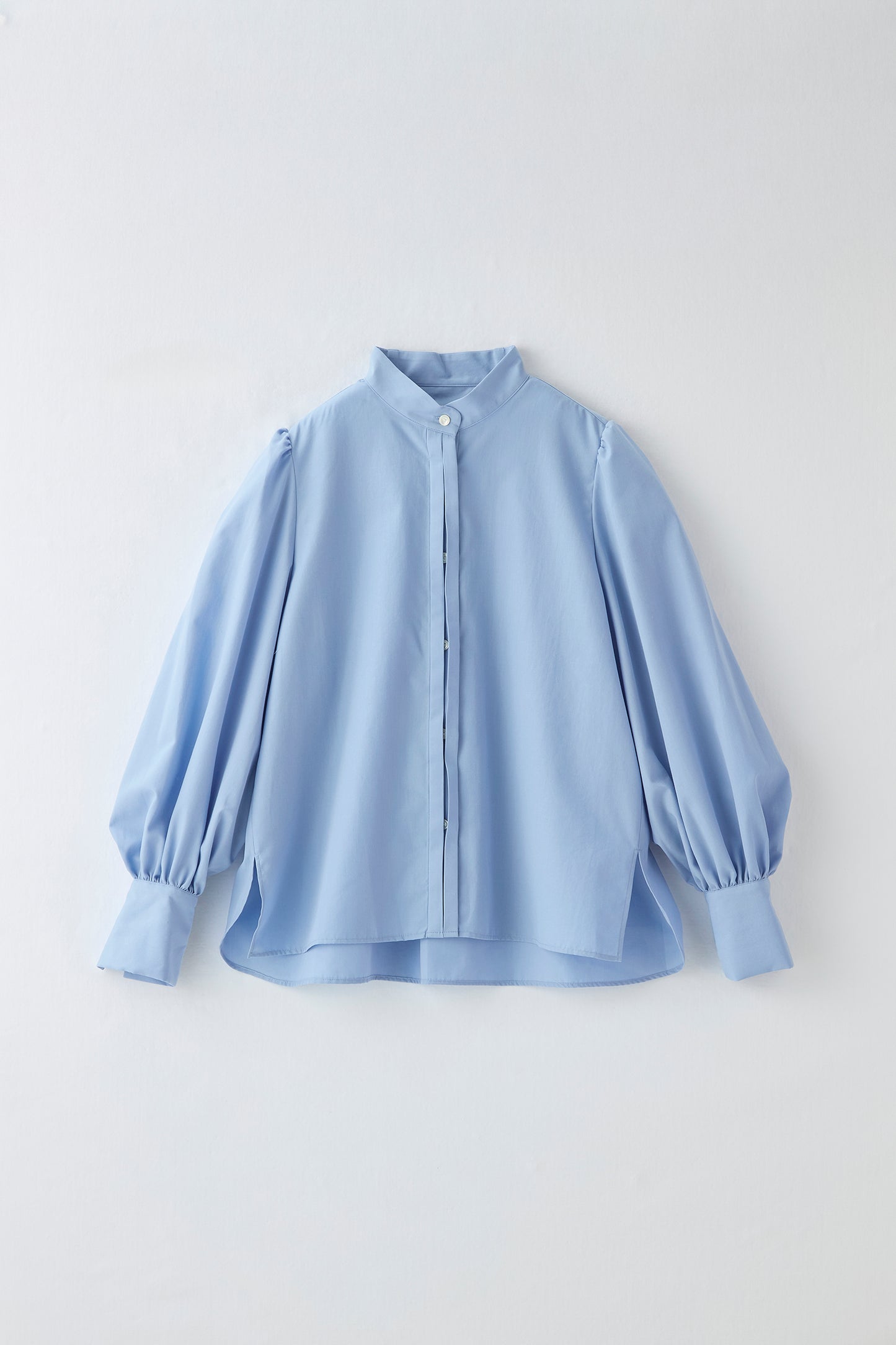 Audire bowtie volume blouse（Blue）