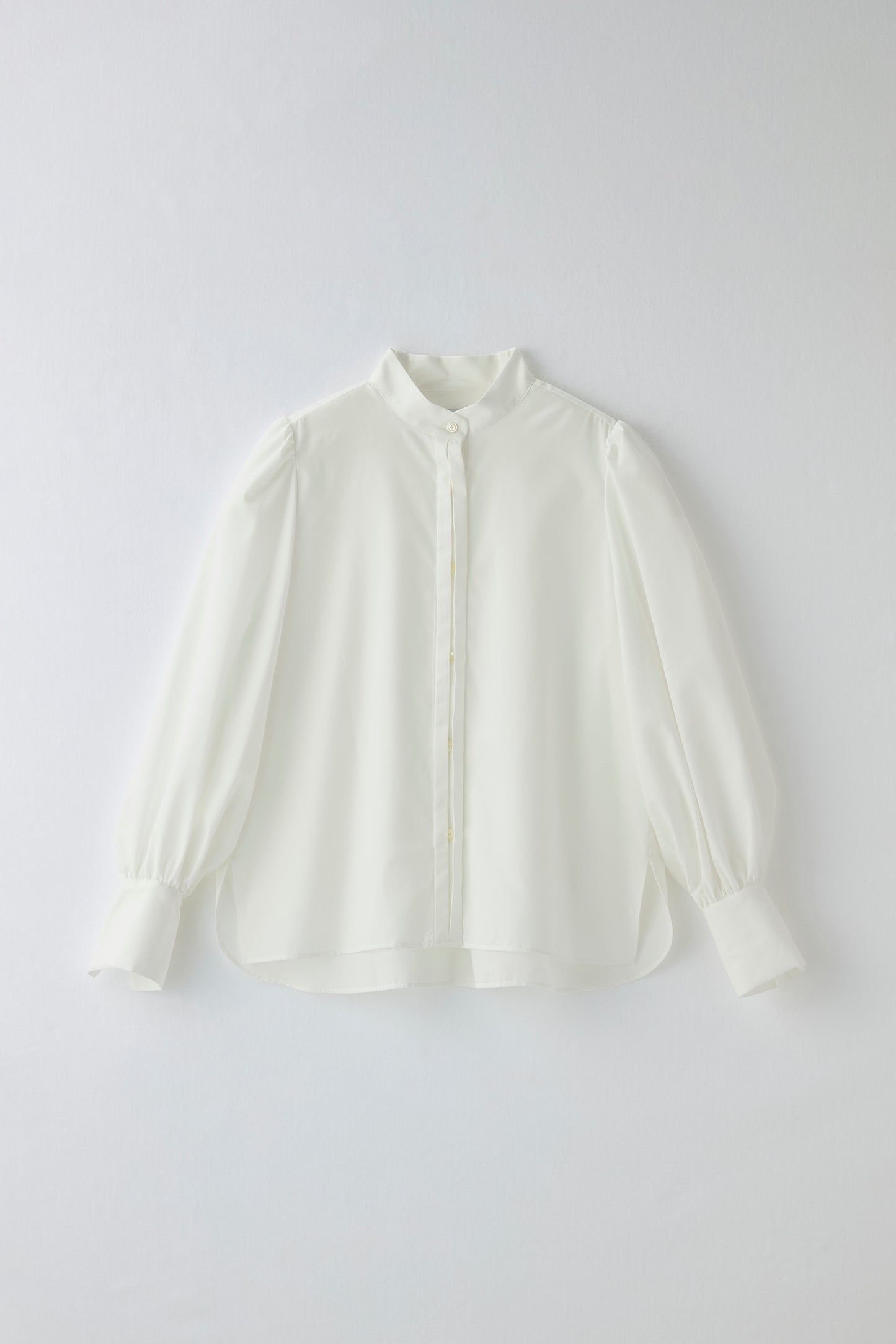 Audire bowtie volume blouse（White）
