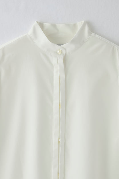 Audire bowtie volume blouse（White）