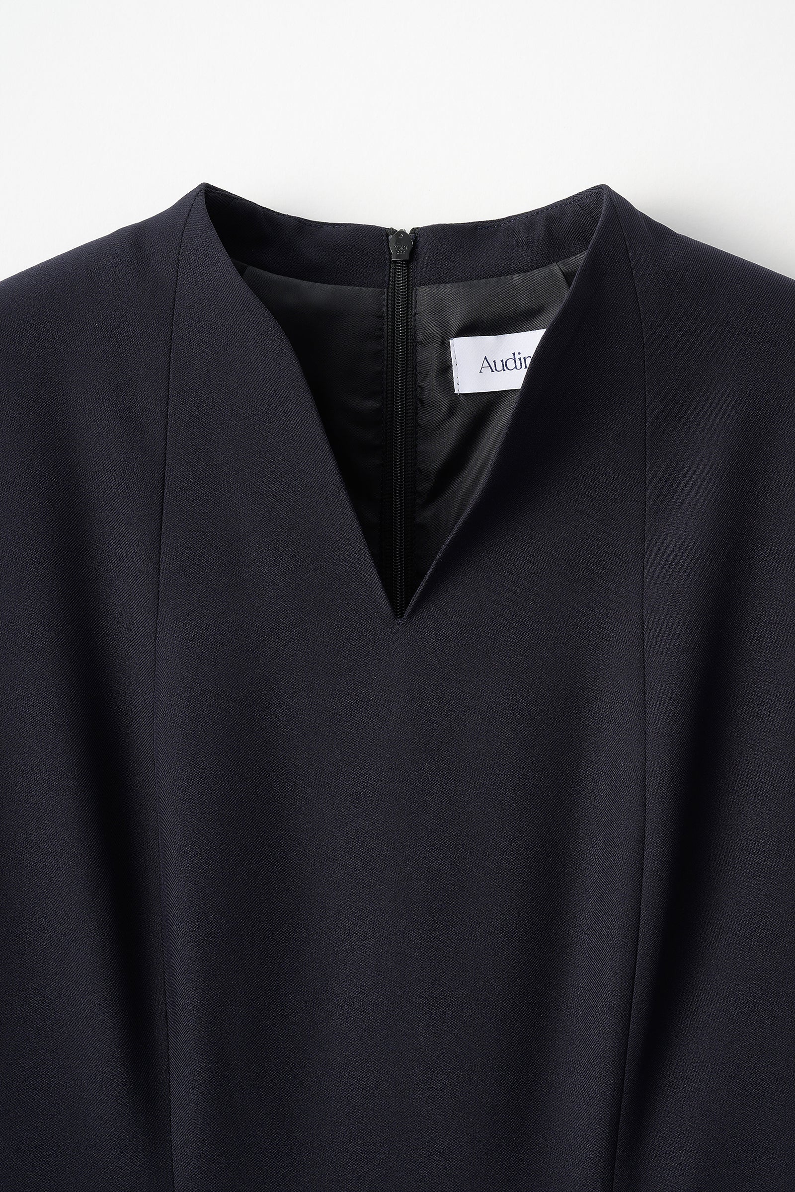Catherine flare dress (Dark navy) – Audire