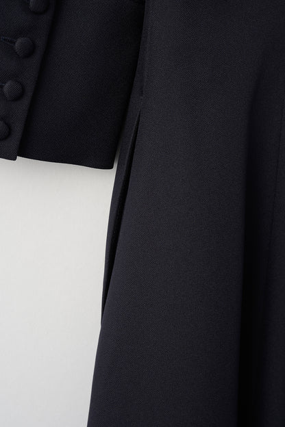 Catherine flare dress (Dark navy)