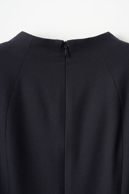 Catherine flare dress (Dark navy)