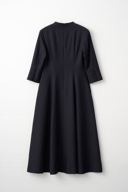 Catherine flare dress (Dark navy)