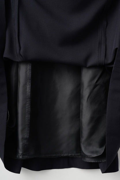 Catherine flare dress (Dark navy)