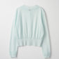 Slight glitter sheer cardigan (Mist blue)