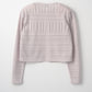 Milly knit cardigan (Pink beige)