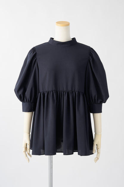 Audire switch blouse (Navy)