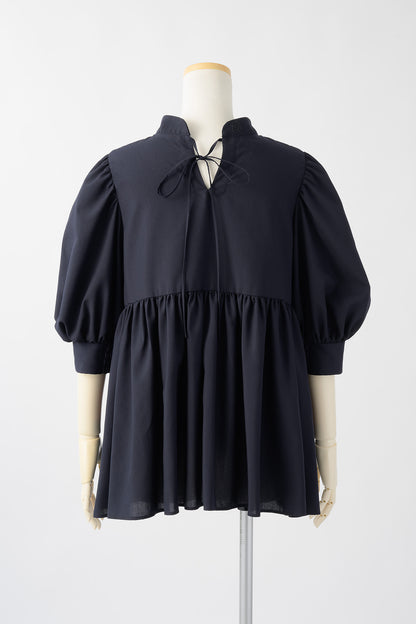 Audire switch blouse (Navy)