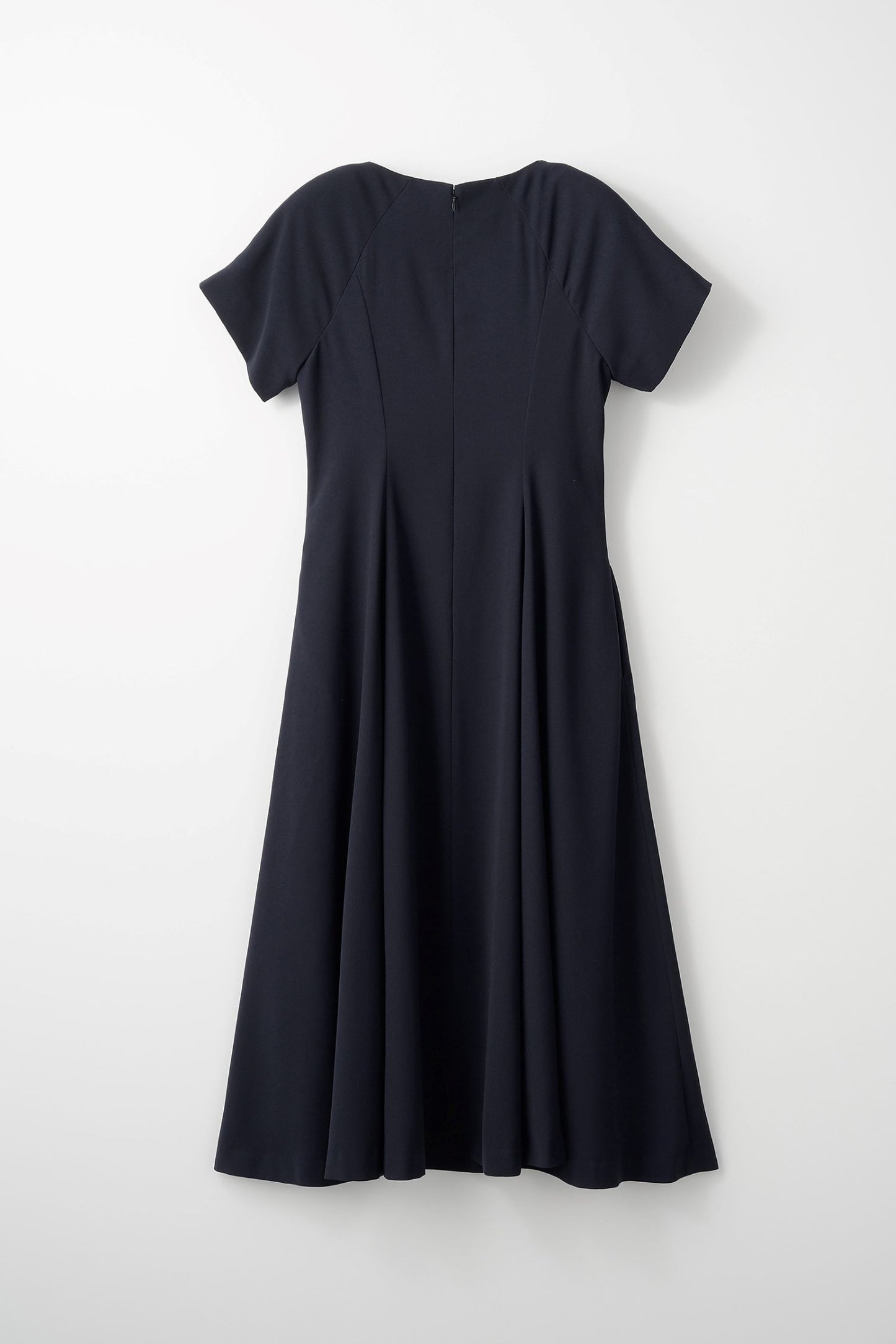 Mulch volume flare dress (Navy)