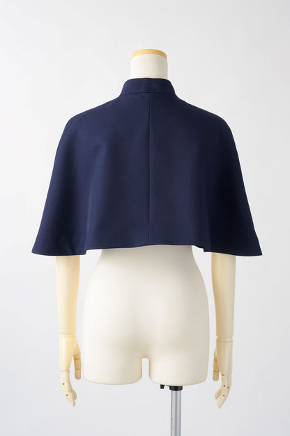 Palace cape dress (Navy)