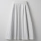 Blooming jacquard skirt (White/dot)