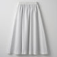 Blooming jacquard skirt (White/dot)