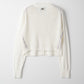 All day knit cardigan(Off white)