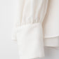 Audire drape blouse (White)