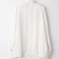 Audire drape blouse (White)