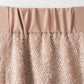 Airy jacquard skirt (Pink)